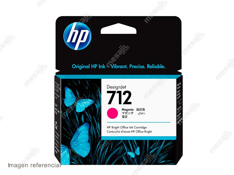 Cartucho de Tinta HP 712A Magenta Original 29ml